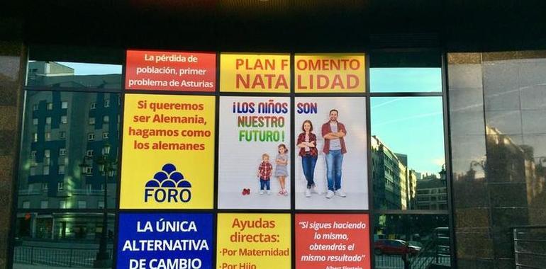 FORO presenta su plan de incentivos a la natalidad en Asturias