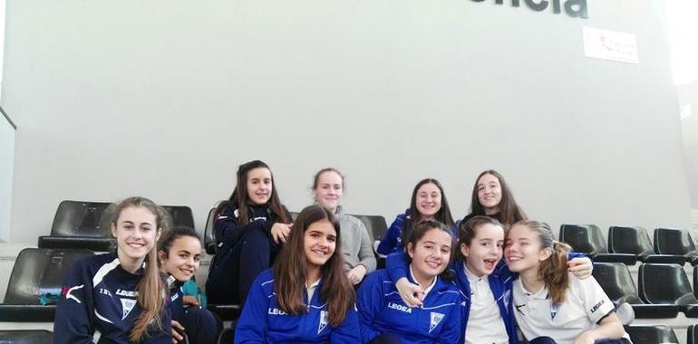 Las infantiles del Oviedo BF ganan en Palencia