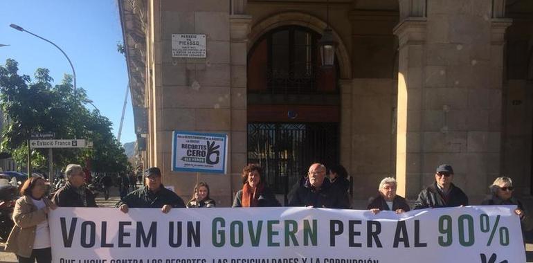 Recortes Cero volverá hoy al Parlament "por un Govern para el 90%"