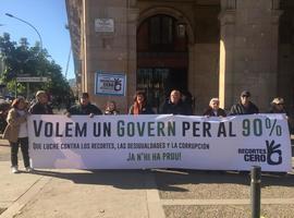 Recortes Cero volverá hoy al Parlament "por un Govern para el 90%"