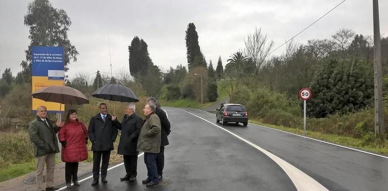 Circulando confortablemente de El Regueral a Zanzabornín, en Carreño
