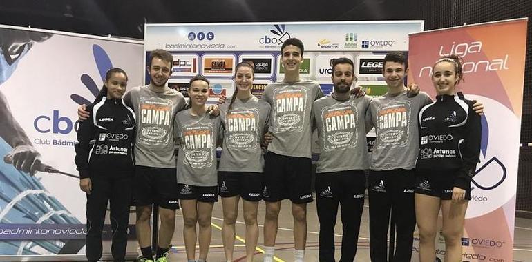 Dura derrota, en casa, del Bádminton Oviedo