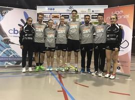Dura derrota, en casa, del Bádminton Oviedo