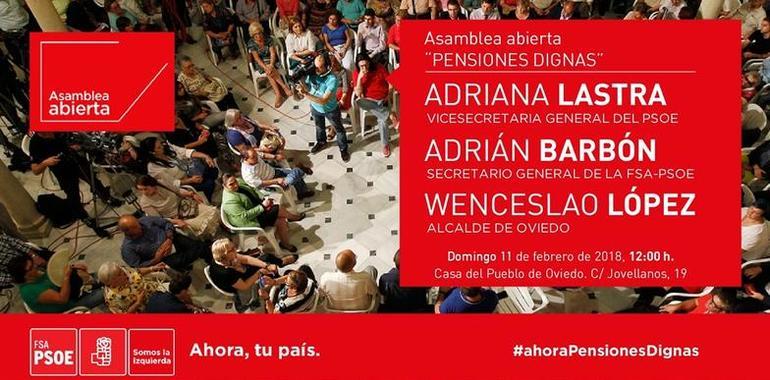 Asamblea abierta del POSE-Oviedo en defensa de las pensiones