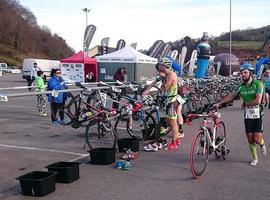 150 participantes en el primer Duatlón de Navia