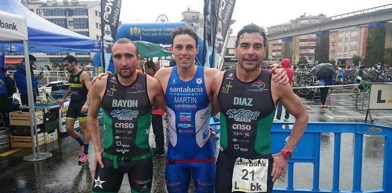 Paula Herrero y Diego Martín ganan el I Duatlón Cuenca del Navia