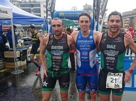 Paula Herrero y Diego Martín ganan el I Duatlón Cuenca del Navia