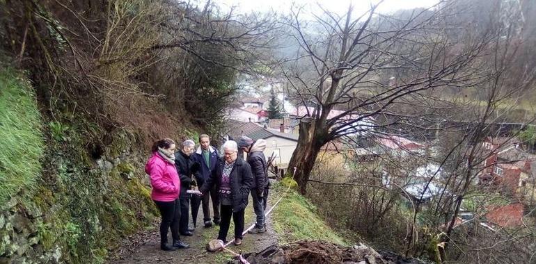 Mieres: Denuncian aislamiento de los vecinos del Cantiquín