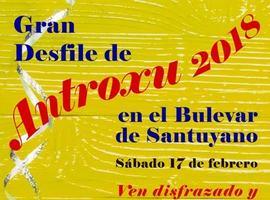 El sábado 17 habrá un desfile de Antroxu en el Bulevar de Santuyano