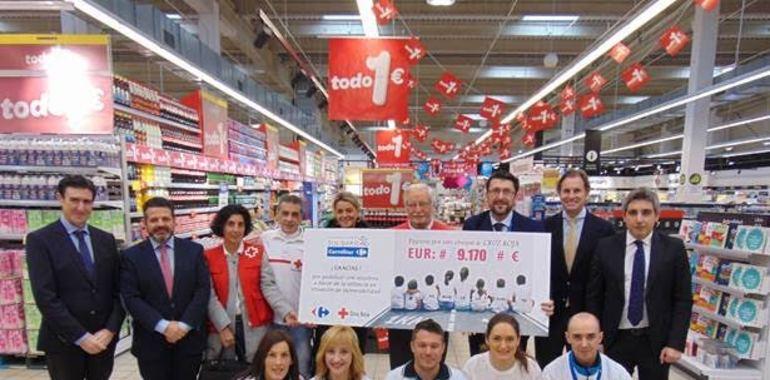 Fundación Solidaridad Carrefour dona 9.170 euros a Cruz Roja de Mieres para comprar alimentos infantiles 