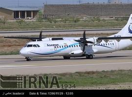Irán confirma el accidente de un avión de pasajeros