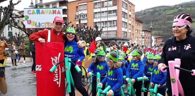 El colegio Jesús Neira se disfraza de vuelta ciclista
