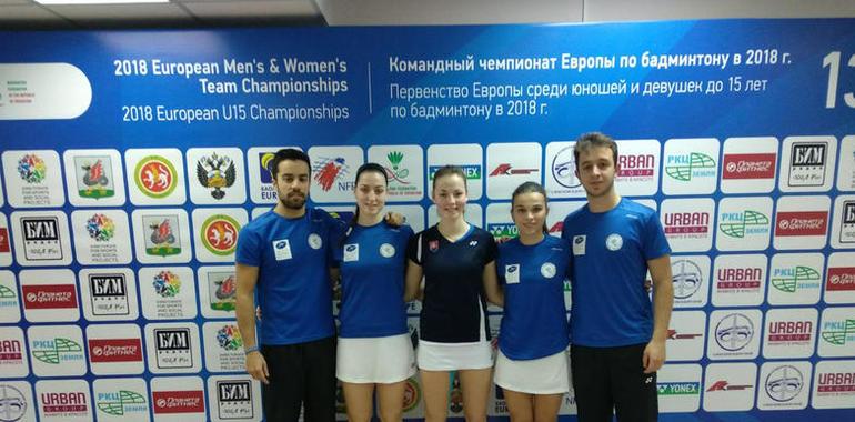 Las Chicas Asturianas del Bádminton brillan en Bronce en el Campeonato de Europa