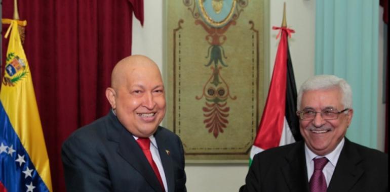 Chávez pide reconocer al Estado de Palestina 