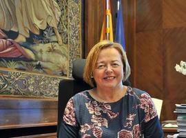 La presidenta del CSIC, Rosa Mª Menéndez López,  Amuravela de Oro