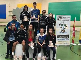 4 oros, 2 platas y 4 bronces para el Bádminton Oviedo en Medina