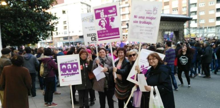 Recortes Cero reivindica en Asturias y toda España la igualdad de las mujeres