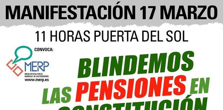 MERP lanza el manifiesto: “Blindemos las Pensiones en la Constitución”