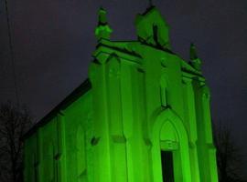 Pancar (Llanes) se ilumina de verde este viernes 16 por San Patricio