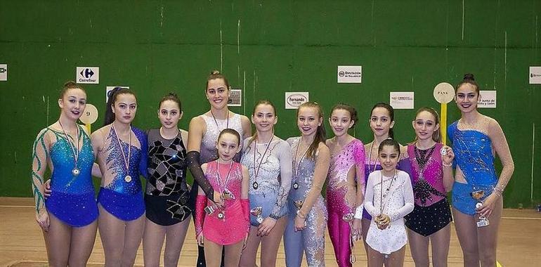 Cinco podios para el Ovetus en Valladolid
