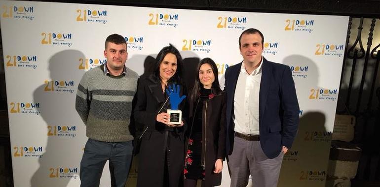 Cafento recibe un premio Down Compostela