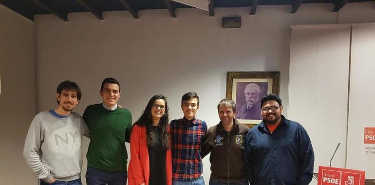 Juventudes Socialistas de Oviedo renueva su dirección política