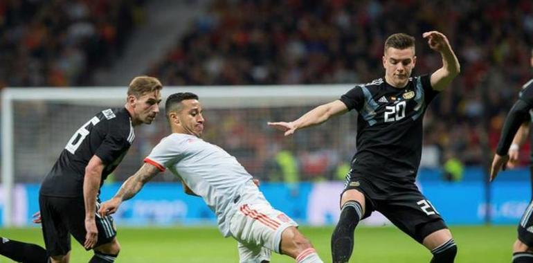 Paliza histórica (6-1) de España a la subcampeona Argentina