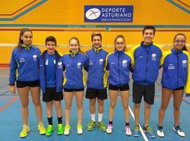 El Bádminton asturiano volcado con sus seleccionados Alto Rendimiento