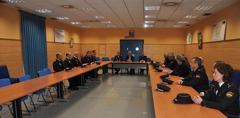 El Delegado de Gobierno destaca el "excelente trabajo" de la Policía Nacional