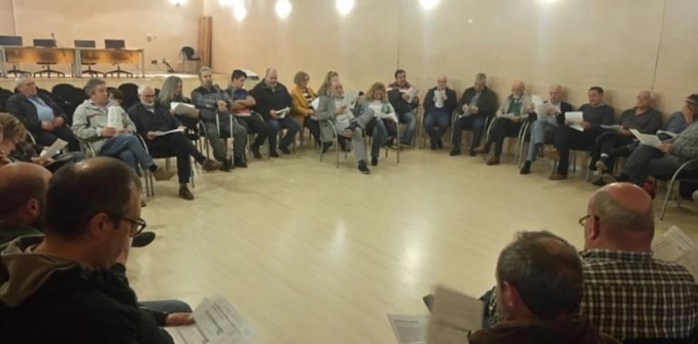 Los pensionistas del Caudal respaldan las movilizaciones en Asturias