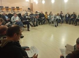 Los pensionistas del Caudal respaldan las movilizaciones en Asturias
