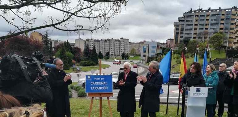 Plaza en Oviedo para Tarancón, "defensor de la libertad y la justicia social"