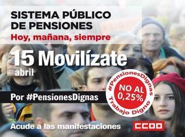 CCOO y UGT llaman las manifestaciones por unas #Pensiones dignas