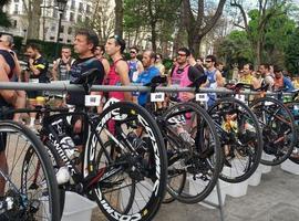 Bea Tenreiro y Diego Martín ganan en el Duatlón de Oviedo