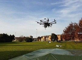 “Telecos” de Uniovi patentan drones para detectar minas antipersona