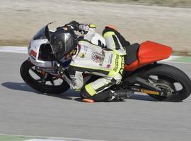 Adrián Fernández debuta en la Copa Honda CBR en Alcarrás