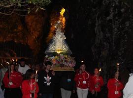 Encuentro de escolares en Covadonga