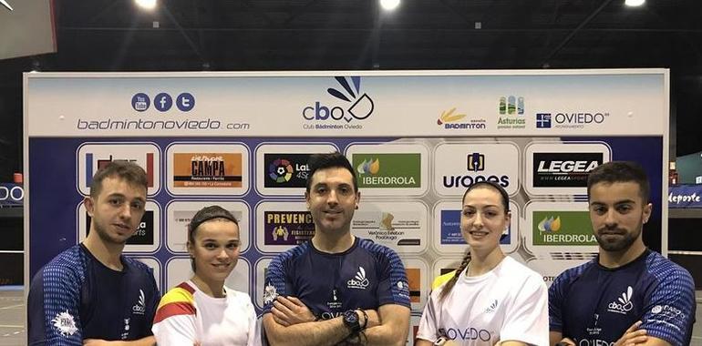 Cuatro del Bádminton Oviedo ante el sueño europeo