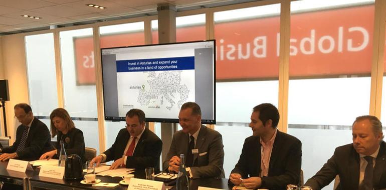 Empleo presenta en la feria Hannover Messe las ventajas de Asturias como destino de inversiones