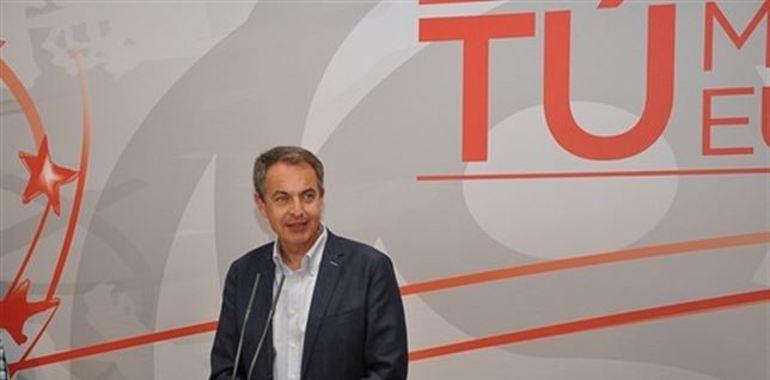José Luis Rodríguez Zapatero pronunciará mañana una conferencia en la Universidad de Oviedo