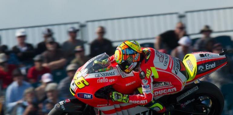 Valentino Rossi of Italy and Ducati Marlboro Team