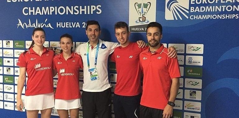 Flojo resultado del Badminton Oviedo en el Campeonato de Europa Absoluto