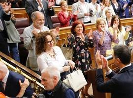 Pedro Sánchez es investido presidente con 180 votos a favor 