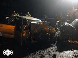Dos heridos de consideración en accidente a la altura de Villaviciosa