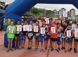 Ganadores del Triatlón Escolar Corvera