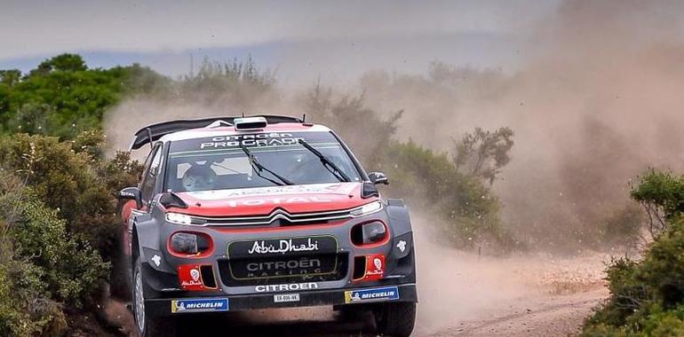 Ambiente muy húmedo en el shakedown del Rally de Italia Cerdeña