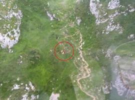Rescatado un militar herido durante ejercicios en el Urriellu