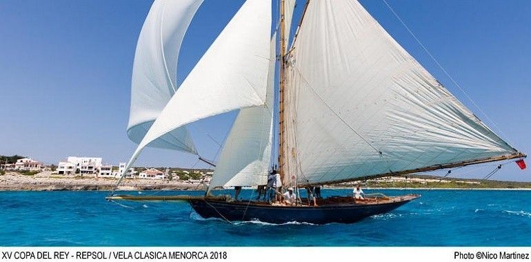 Brillante regata inaugural de la XV Copa del Rey Repsol