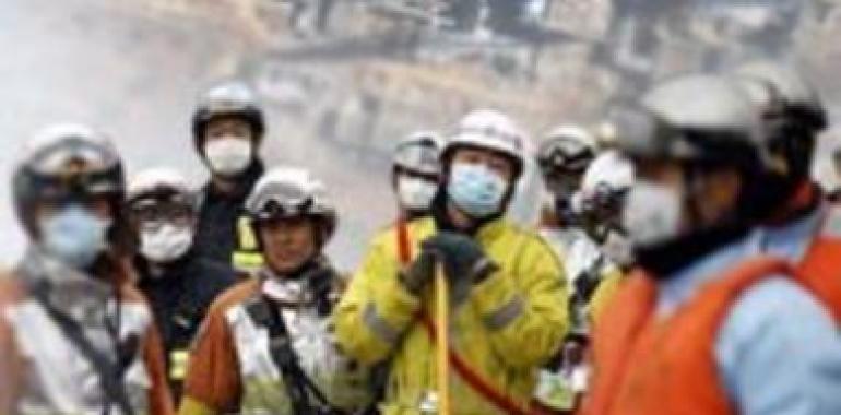 Héores de Fikushima con las fuerzas y cuerpos de Seguridad de Asturias