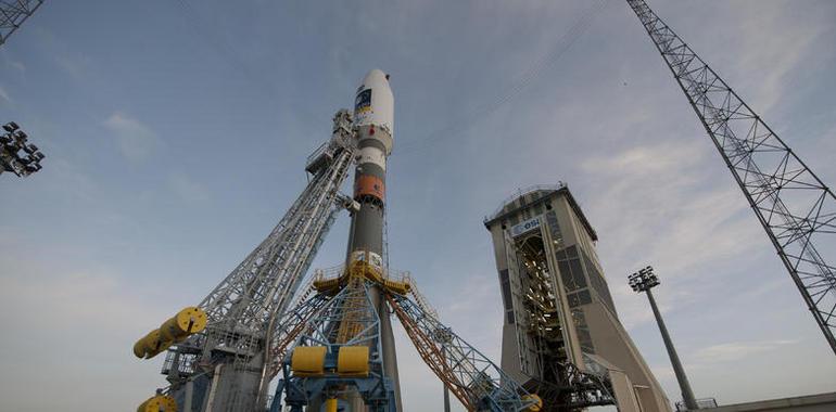 El primer Soyuz que lanzará Europa, listo para el despegue